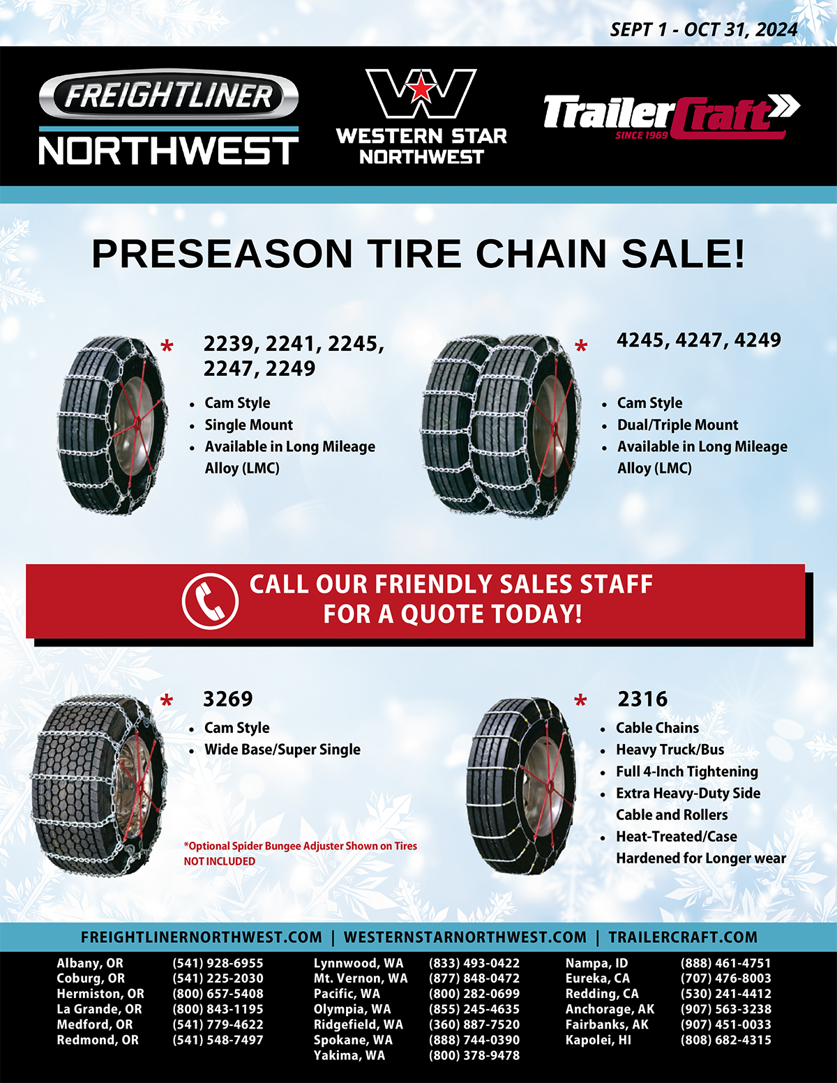 Western Star Parts Specials